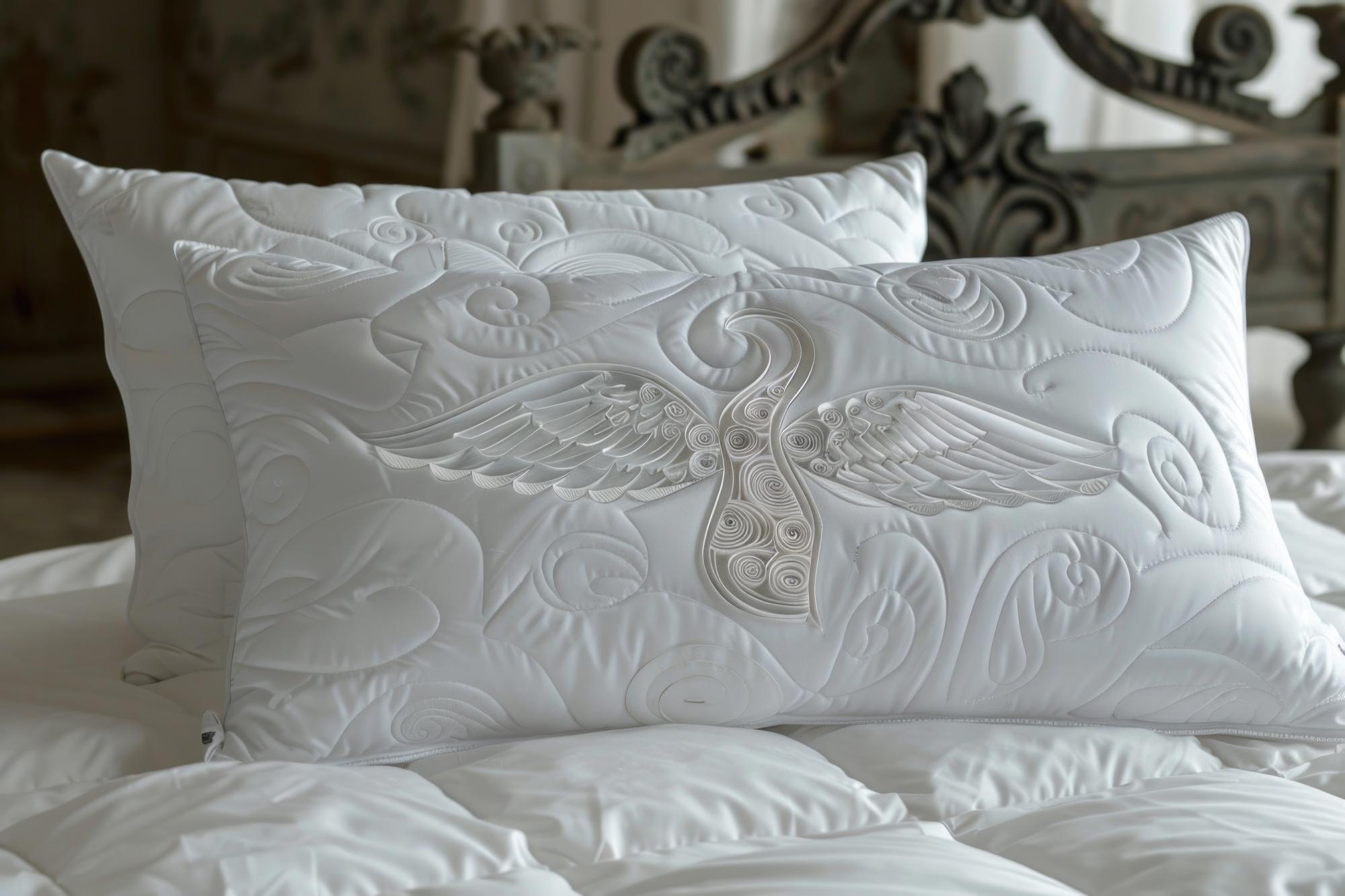 seria personalizowanych poszewek z monogramem